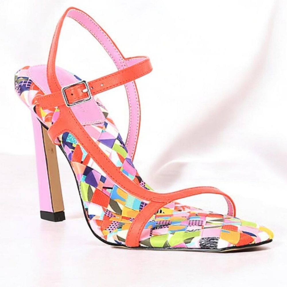 Gianni Bini Colorful Strappy Sandals  Women's Heels Size 8.5